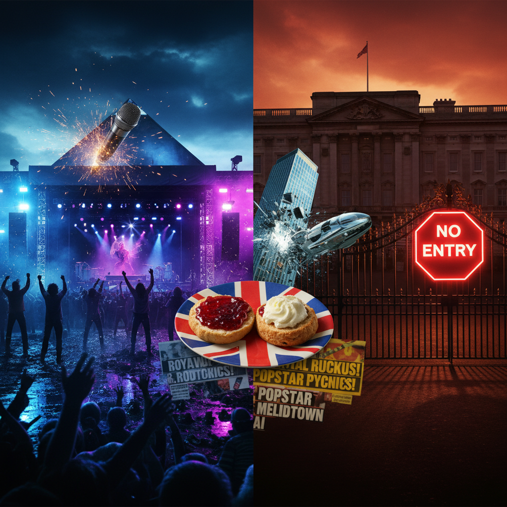 Glastonbury to Royal Rumble: UK’s Wildest Scandals of 2025!