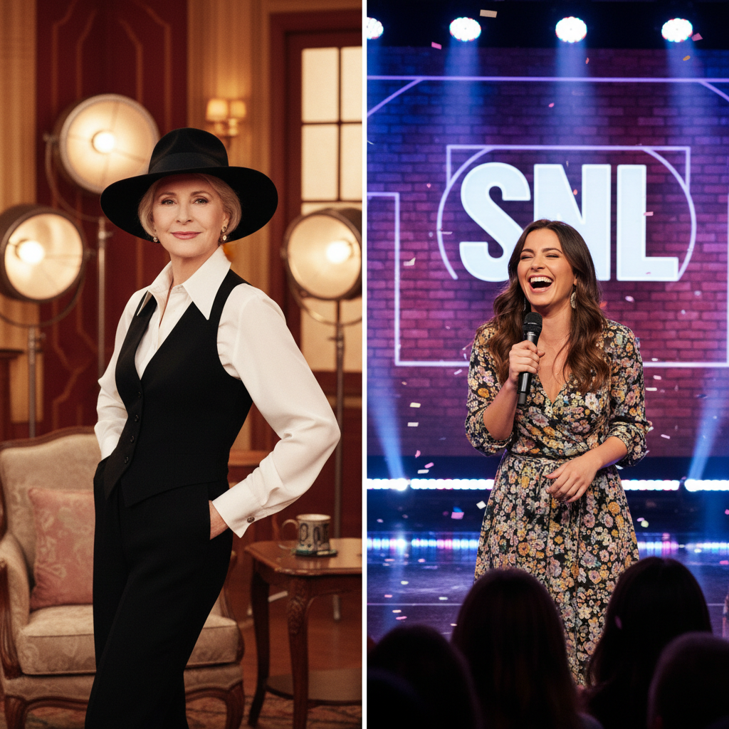 SNL’s Ashley Padilla Spills The Tea On Diane Keaton!
