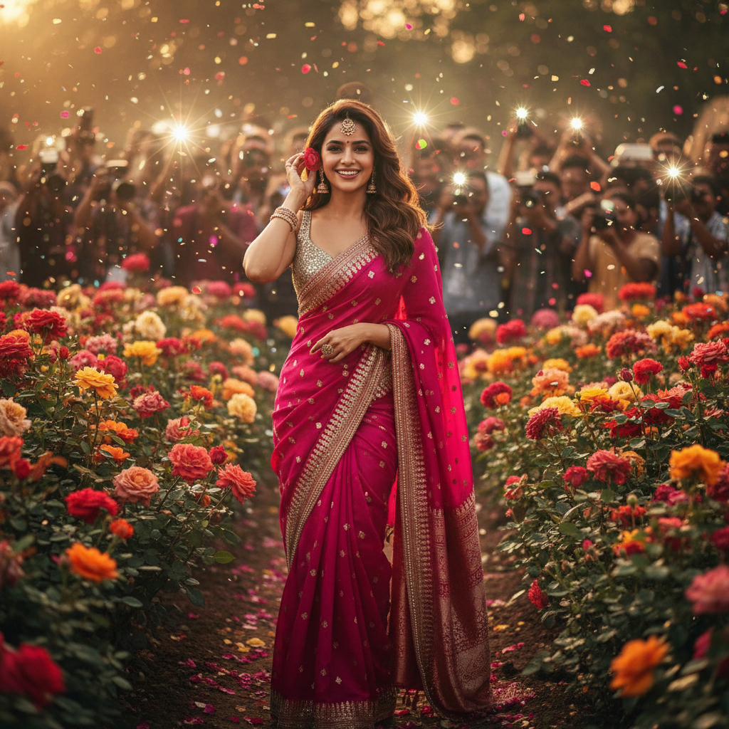 Chandigarh Rose Festival: TV Stars, Drama, & Roses Bloom!